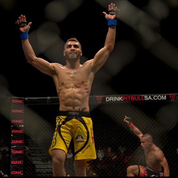EFC 35 fight night at GrandWest on November 6, 2014 in Cape Town, South Africa.