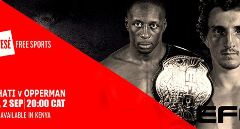 EFC LIVE IN KENYA ON KWESÉ FREE SPORTS TV CHANNEL