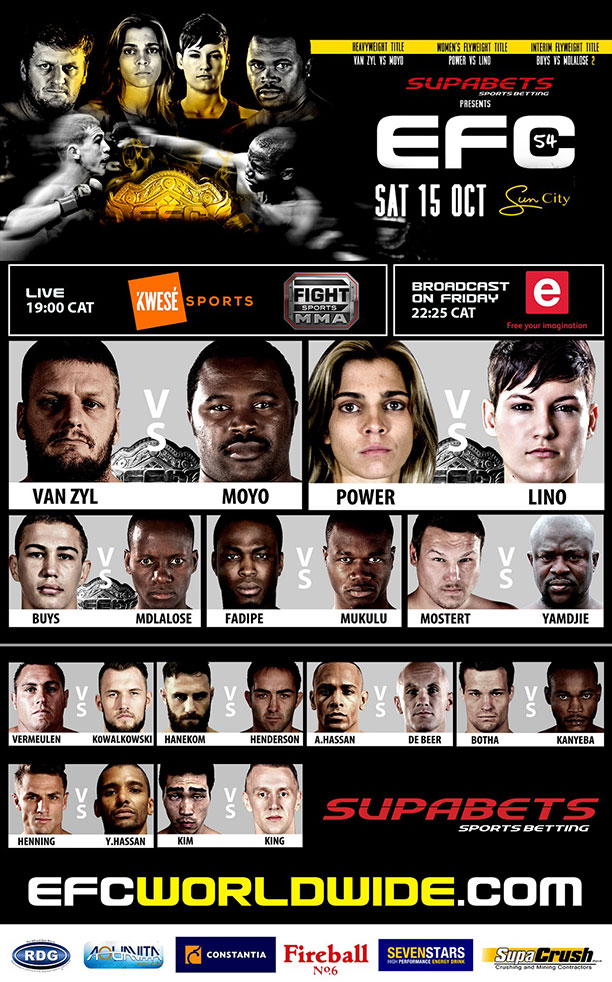 IT'S FIGHT WEEK - EFC 54