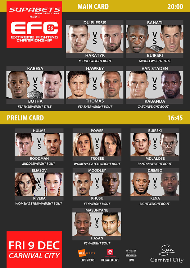 IT'S FIGHT WEEK! - EFC 56