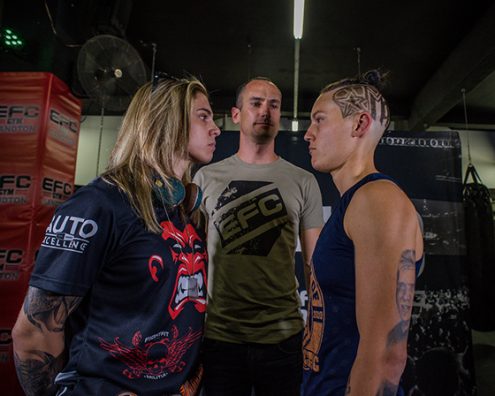 LADIES TITLE FIGHT OFF THE CARD