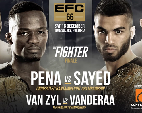 Countdown to EFC 66 Pena vs Sayed 2