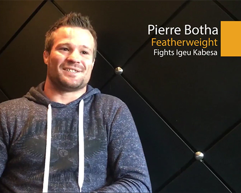 EFC 62 Fight Interview: Pierre Botha