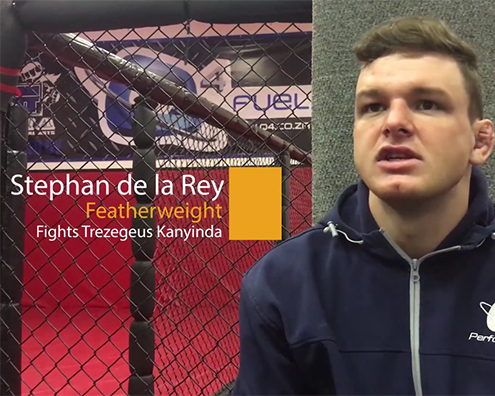 EFC 62 Fight Interview: Stephan De La Rey