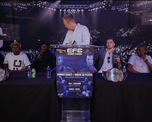 EFC 62: Press Conference Highlights