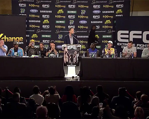EFC 63: Post Event Press Conference