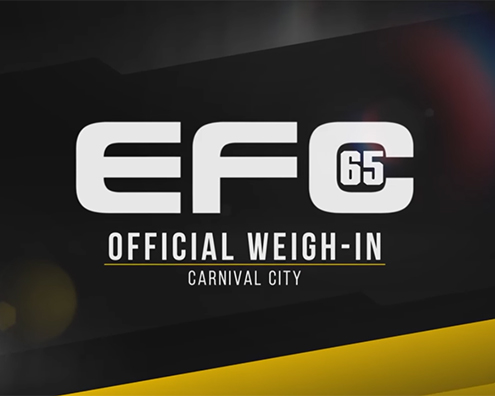 EFC 65 Weigh-In
